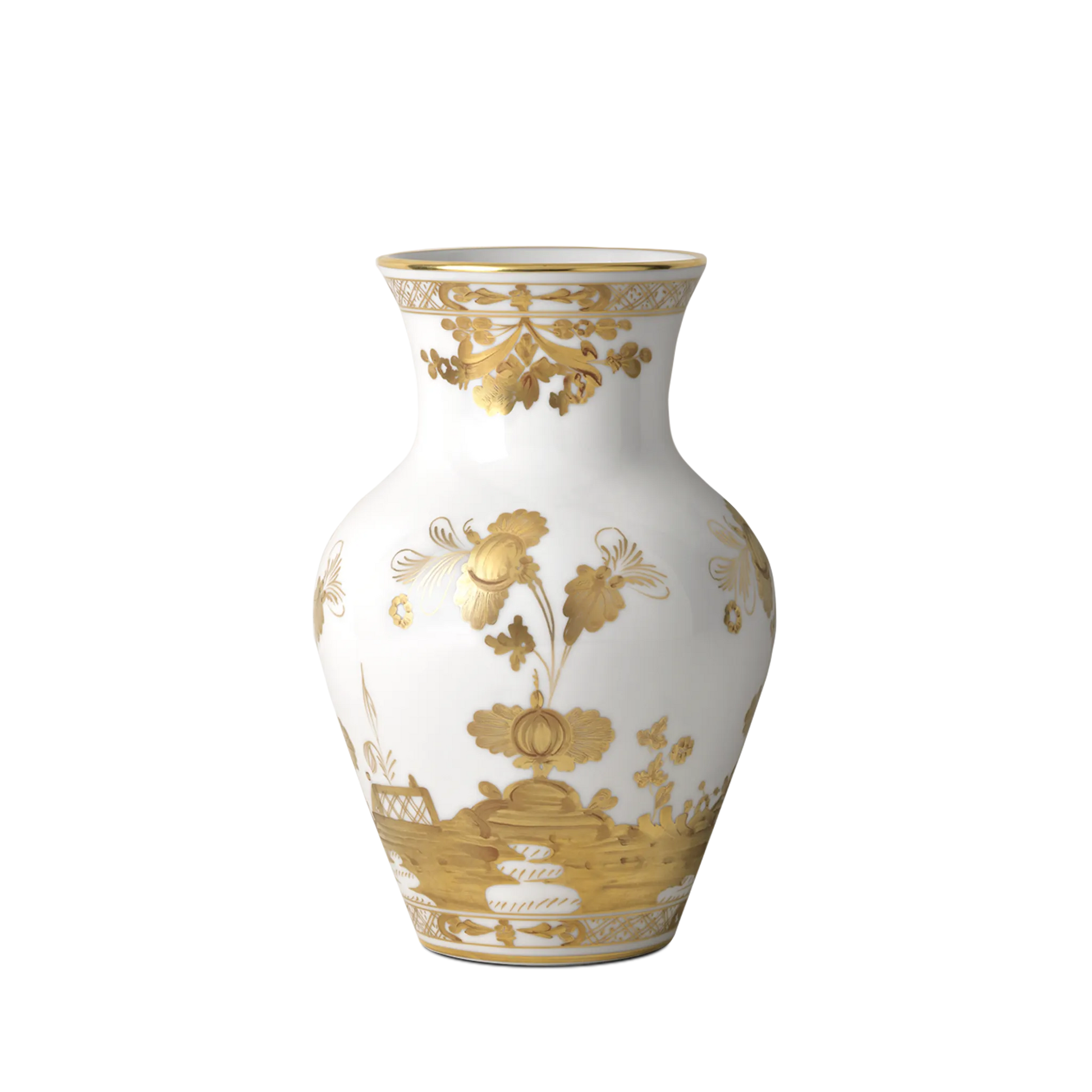 Lateral do Vaso Médio Oriente Italiano Aurum.