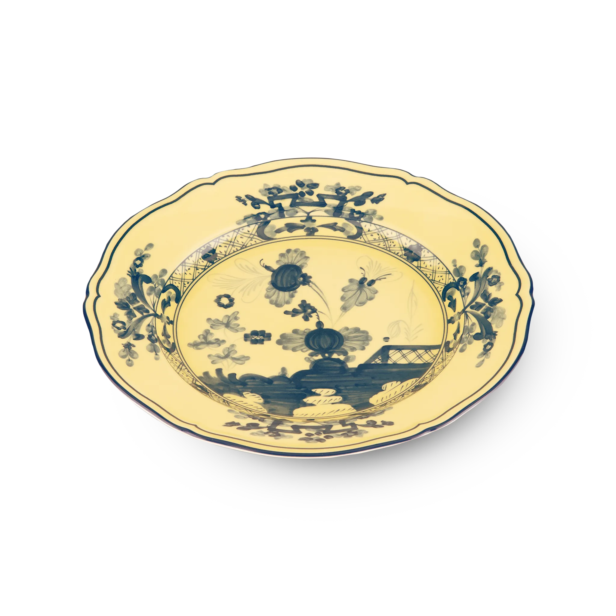 Sousplat Oriente Italiano Citrino.