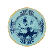 Vista frontal do Prato Raso Oriente Italiano Íris.