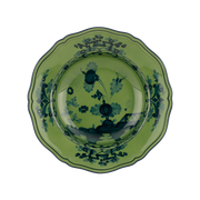 Vista frontal do Prato Massa Oriente Italiano Malachite.