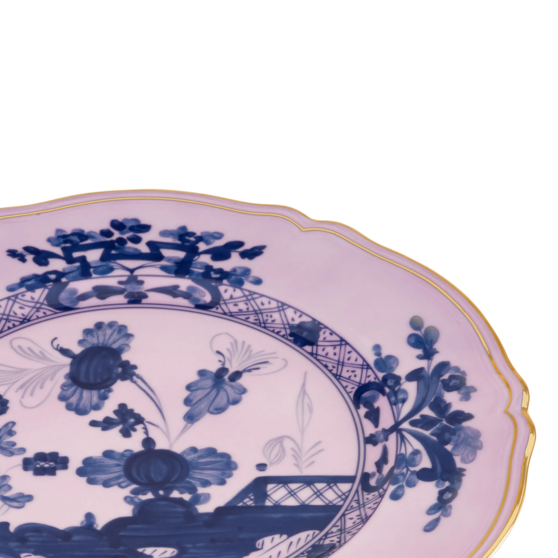 Detalhes do Sousplat Oriente Italiano Azalea.