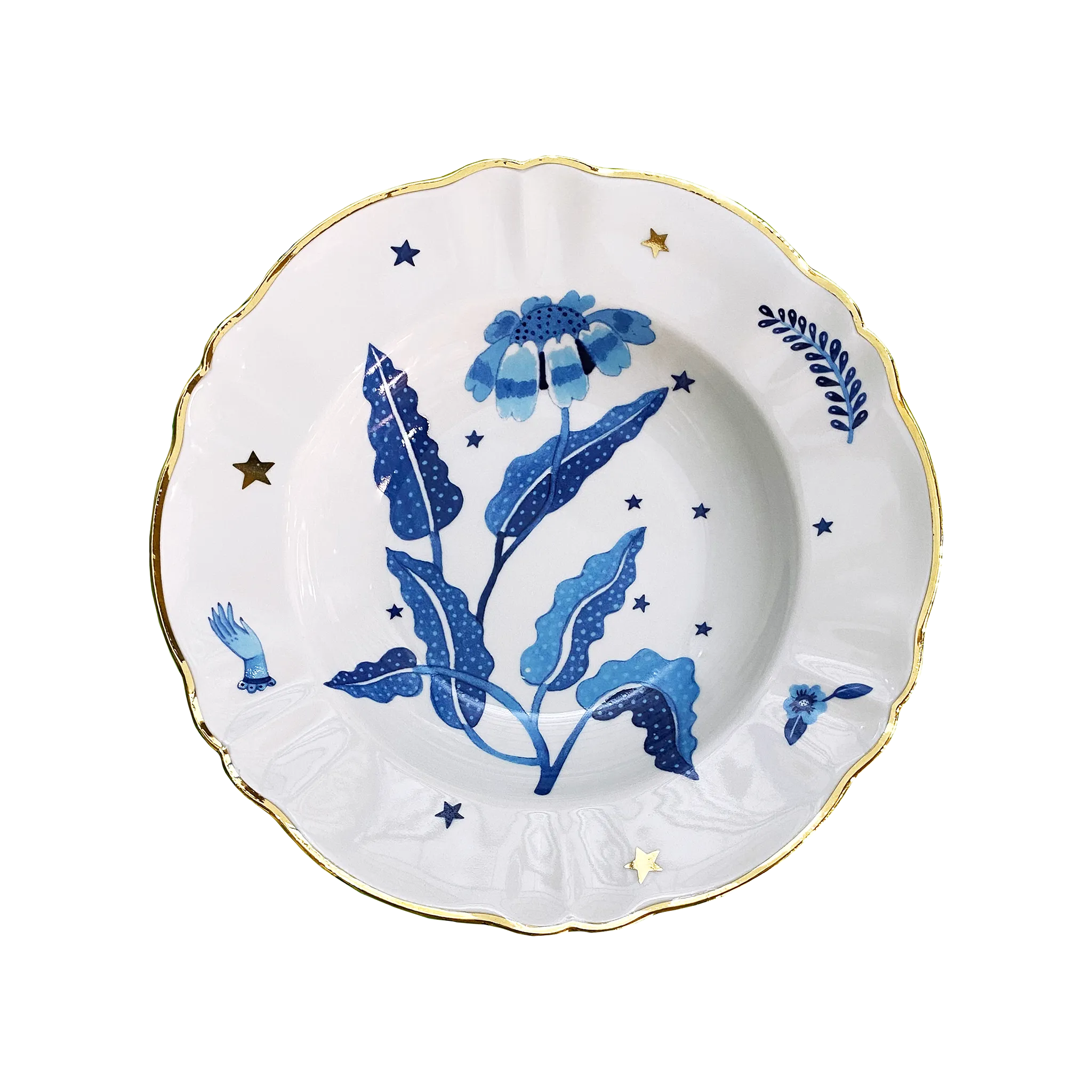 Prato Fundo Over Blu.