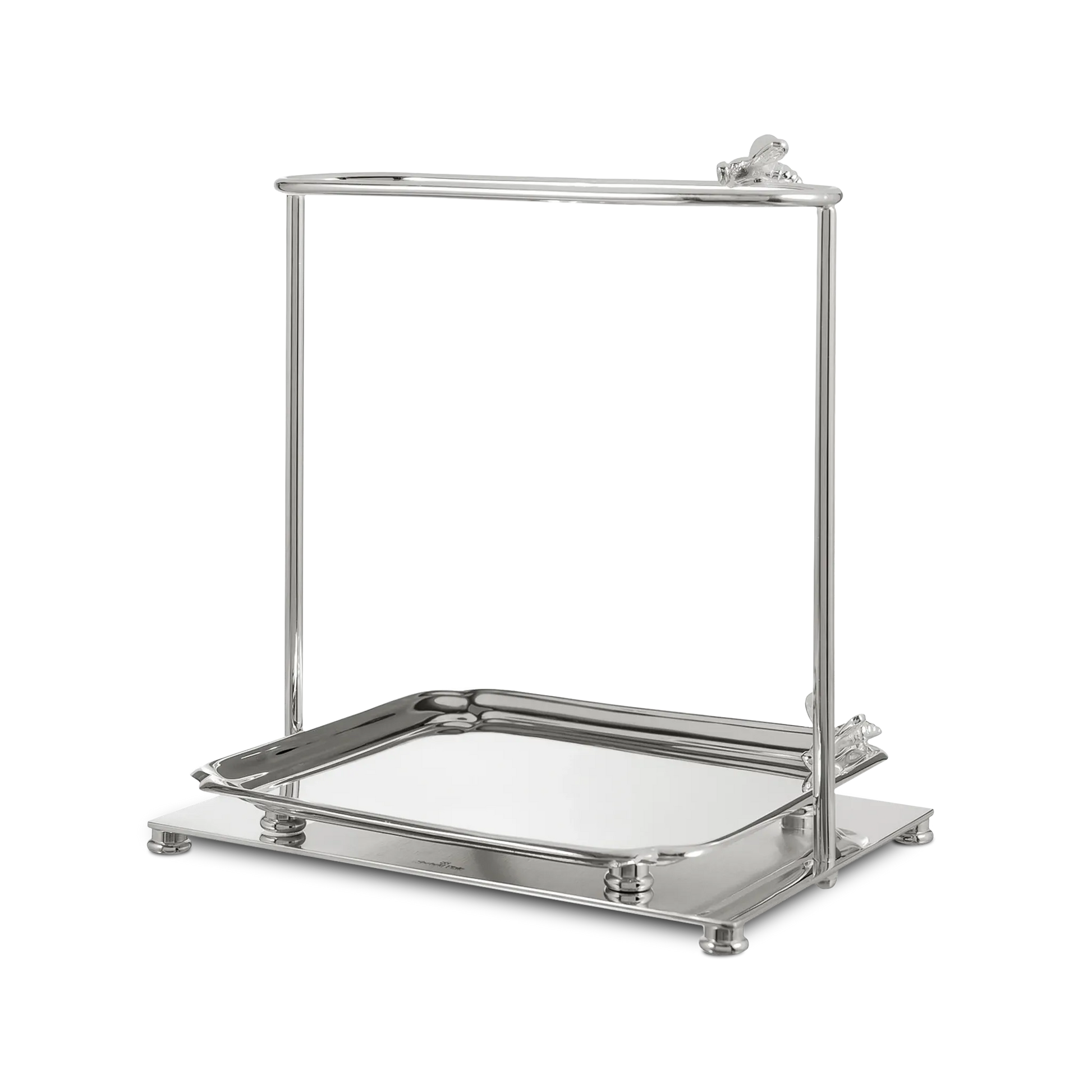 Porta Favo De Mel Prata.