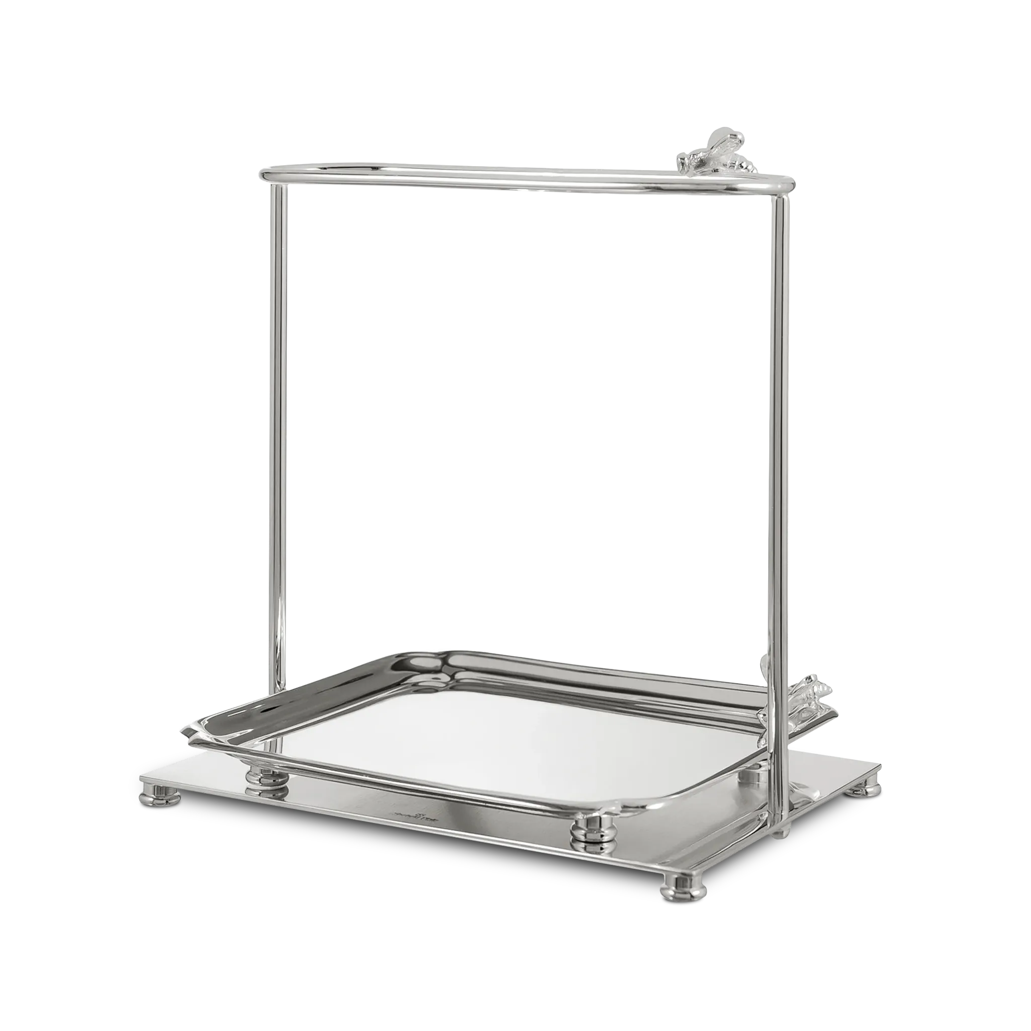 Porta Favo De Mel Prata.