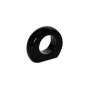 Porta Guardanapo Ágata Preto.