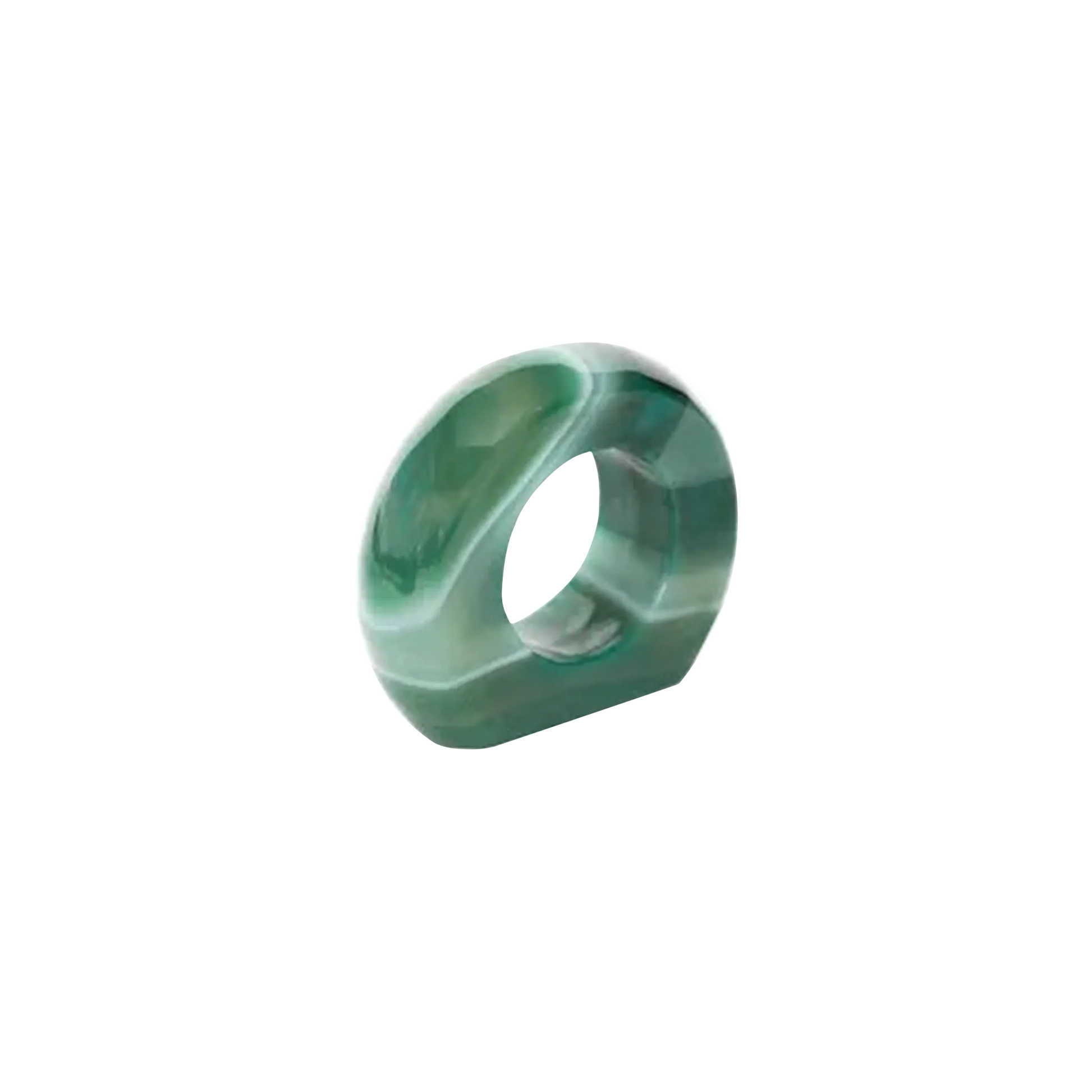 Porta Guardanapo Ágata Verde.