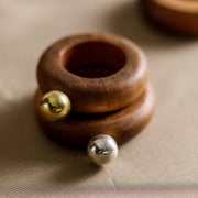 Porta Guardanapo Bravata Latão.