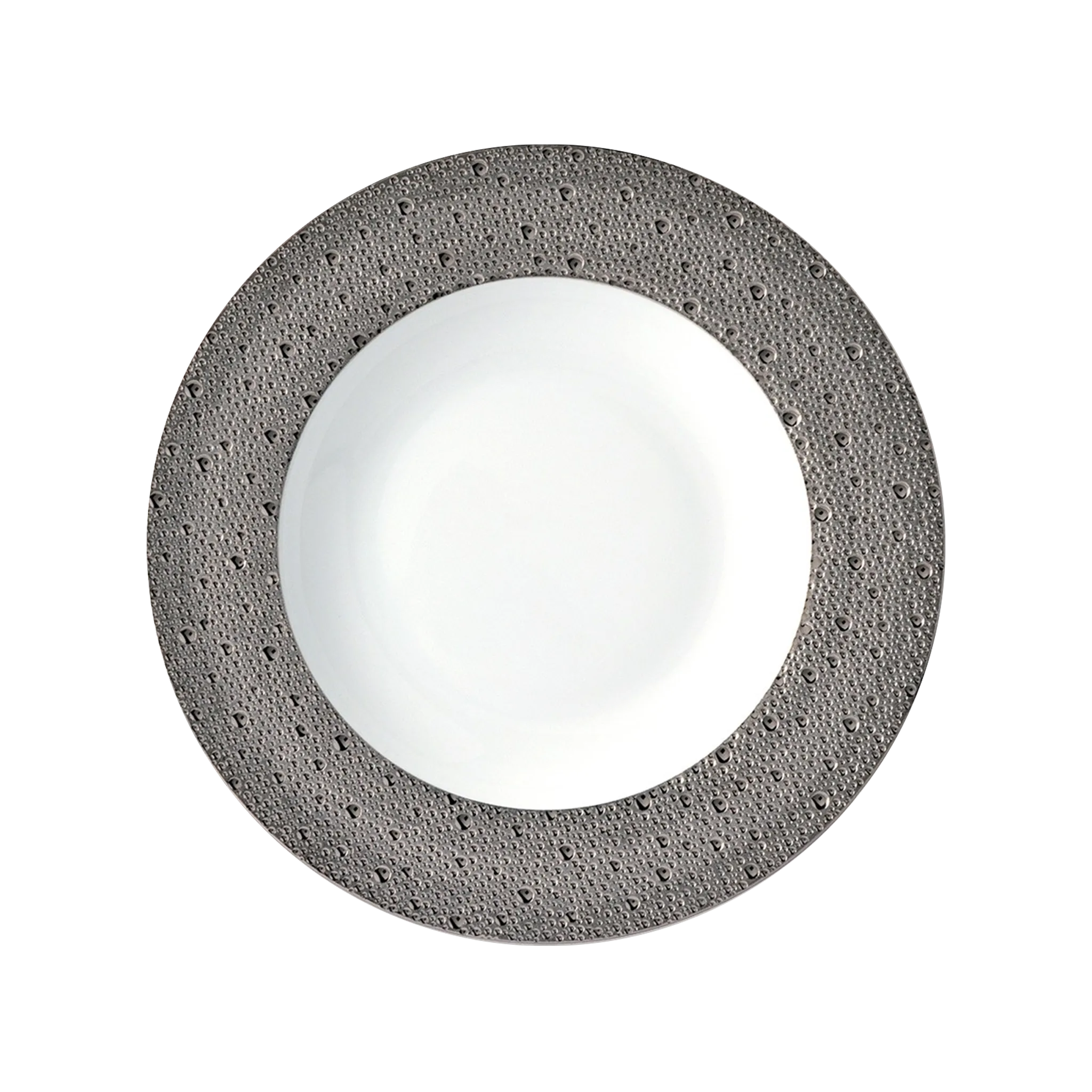 Prato Fundo Ecume Platinum.