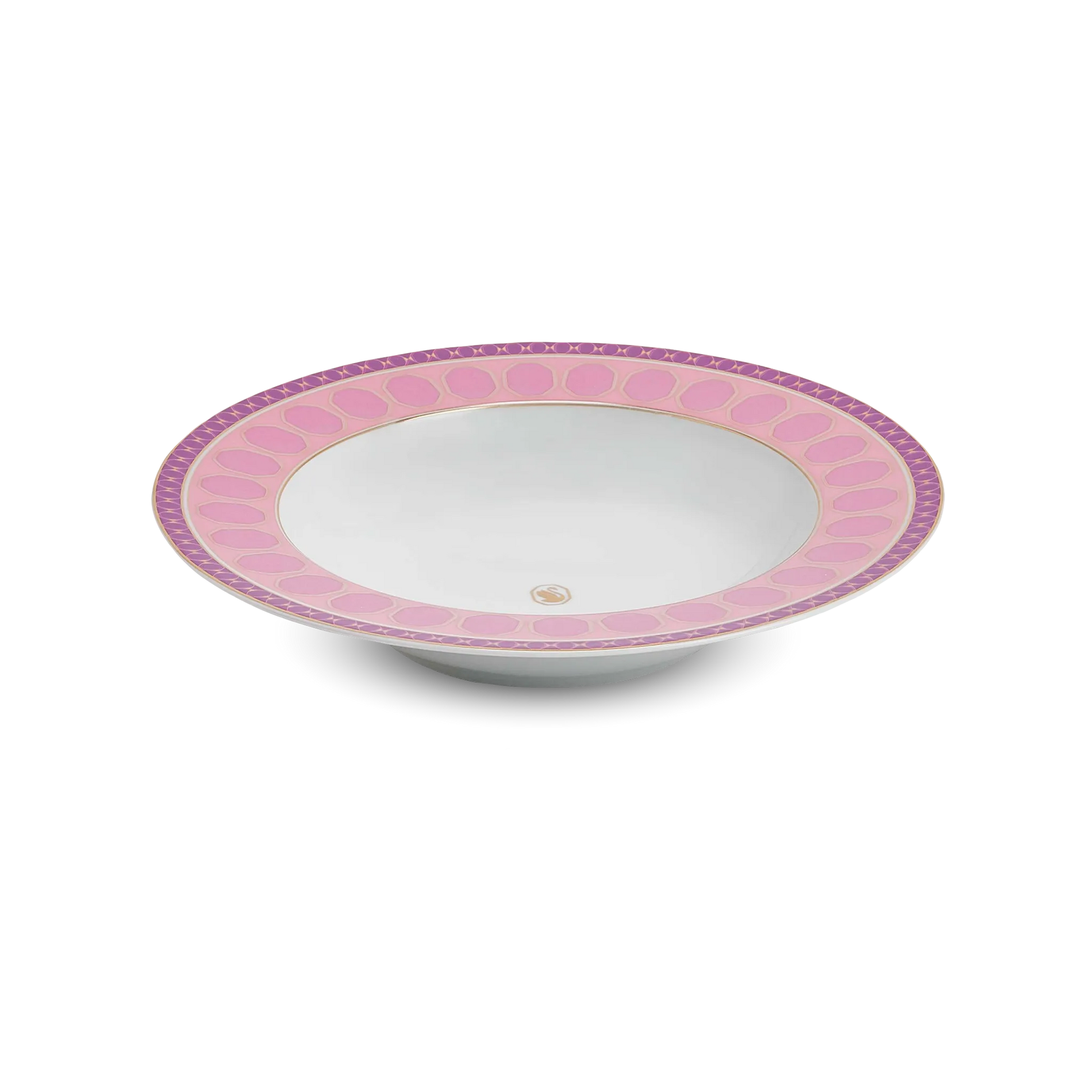 Prato Fundo Swarovski Rosa.