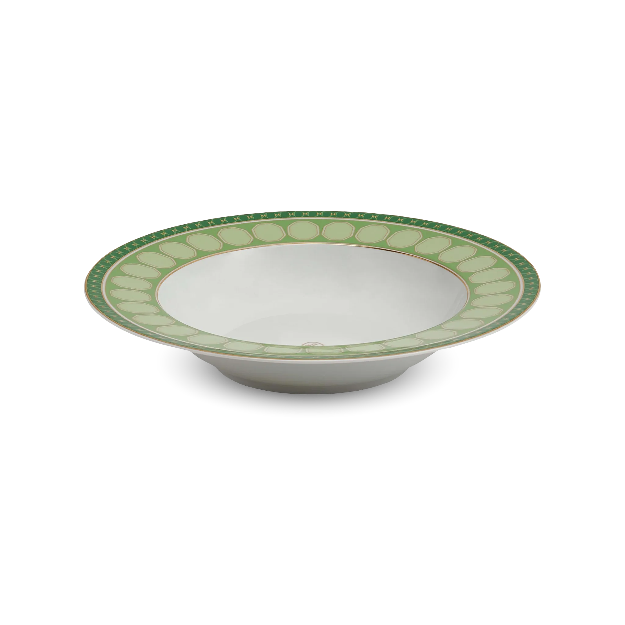 Prato Fundo Swarovski Verde.