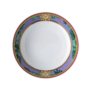 Vista lateral do Prato Fundo Versace Jungle.