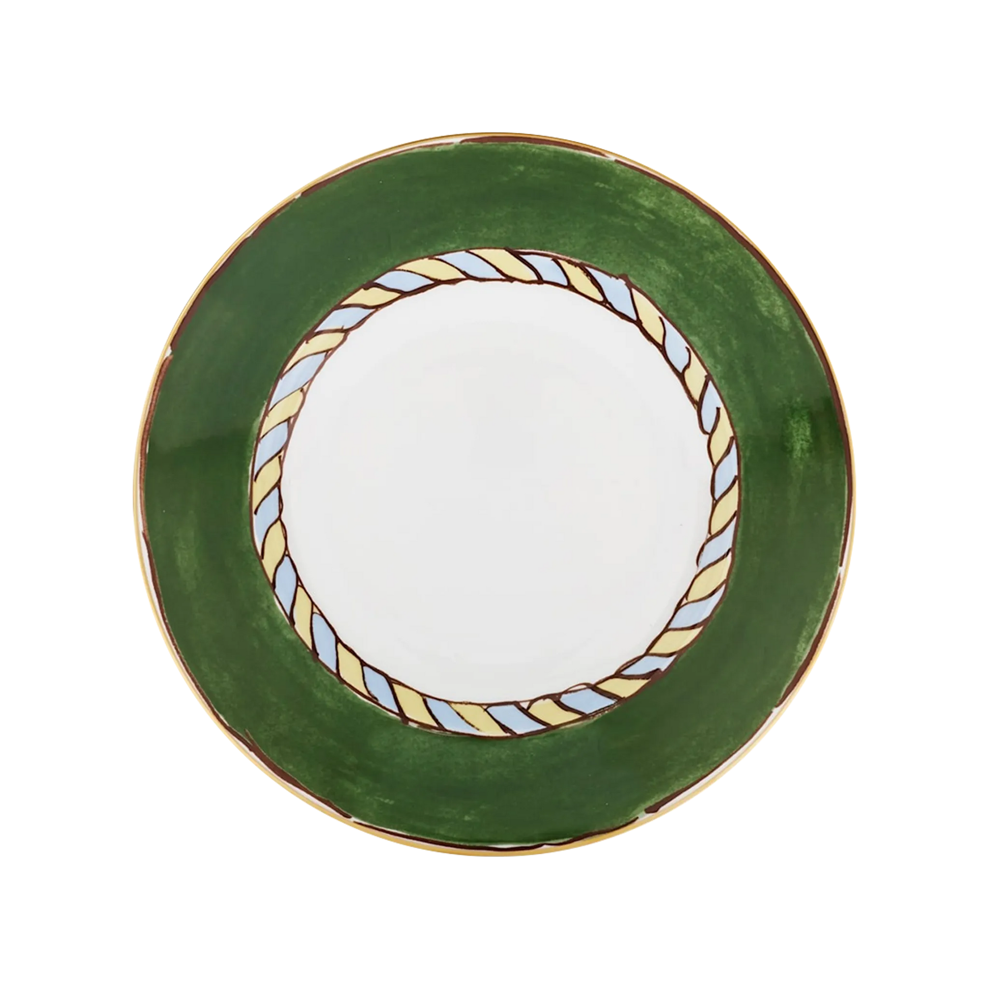 Vista frontal do Prato Fundo Viaggio Di Nettuno Almafi Lemon.