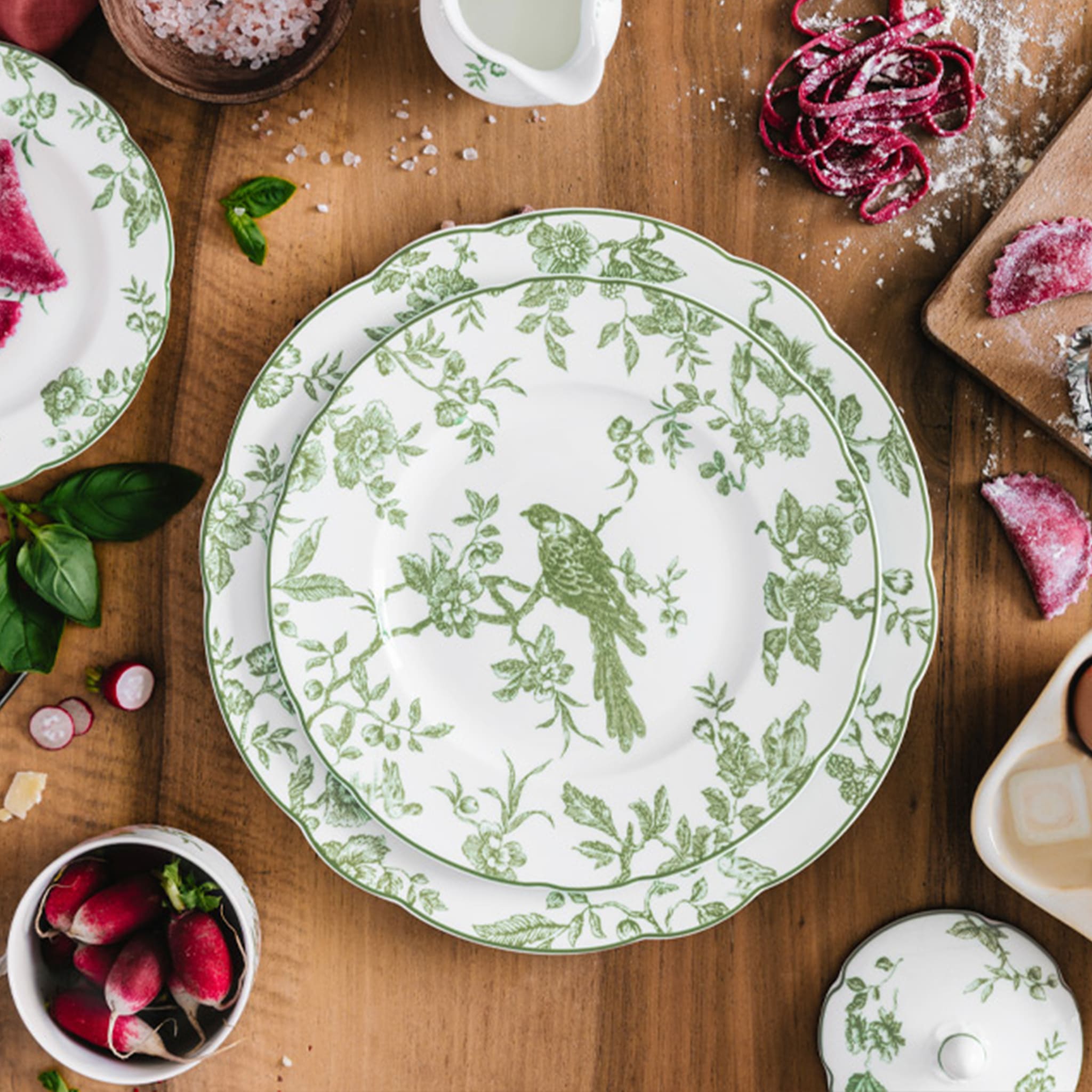 Cena ambientada do Prato Pão Albertine.