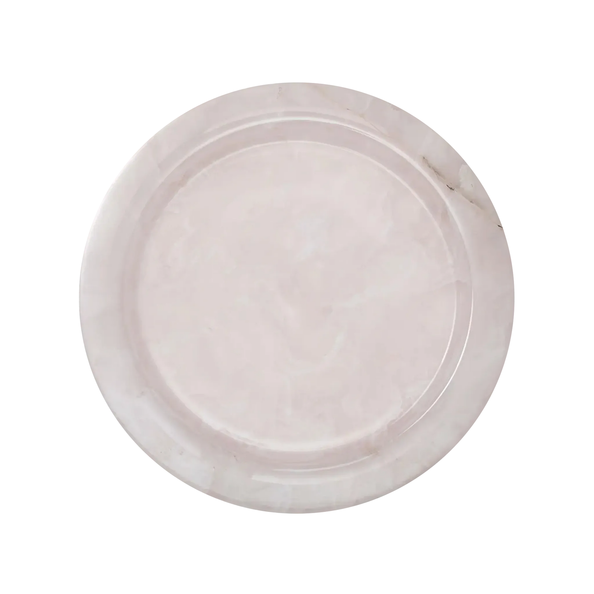 Prato Sobremesa Calcita Rosa