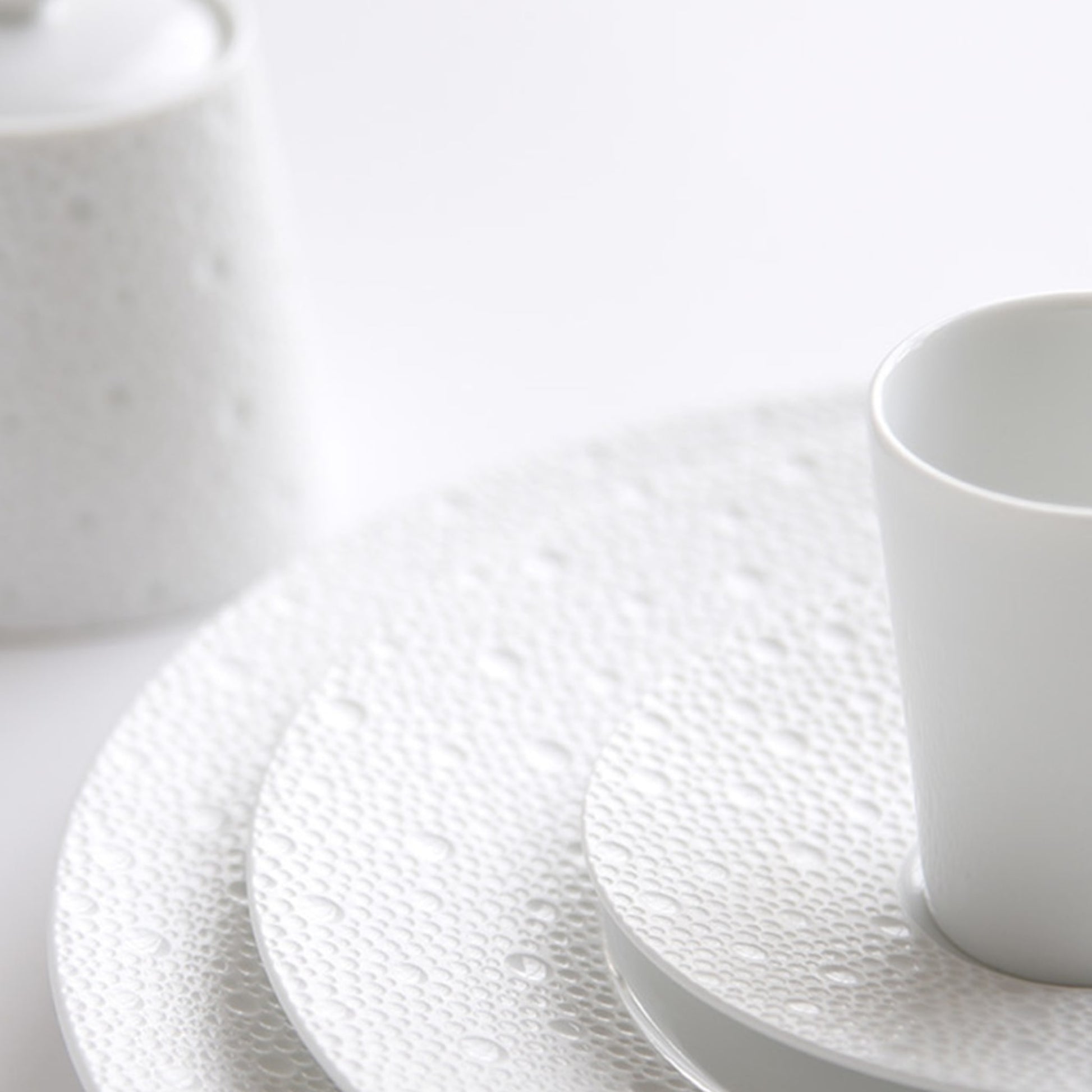 Detalhes da Coleção Ecume Branco.