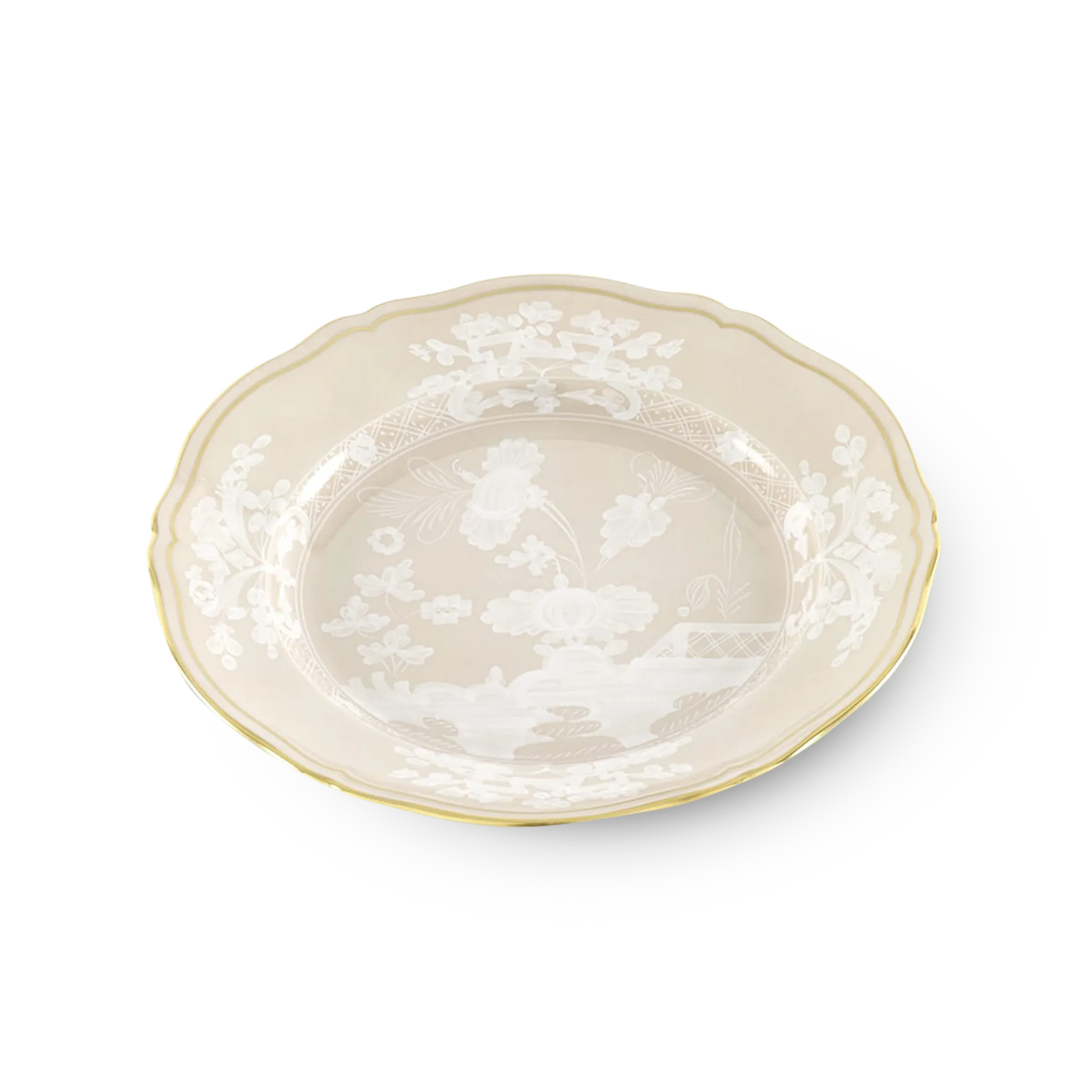 Prato Sobremesa Oriente Italiano Meringa.