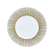 Vista frontal do Prato Sobremesa Sol.