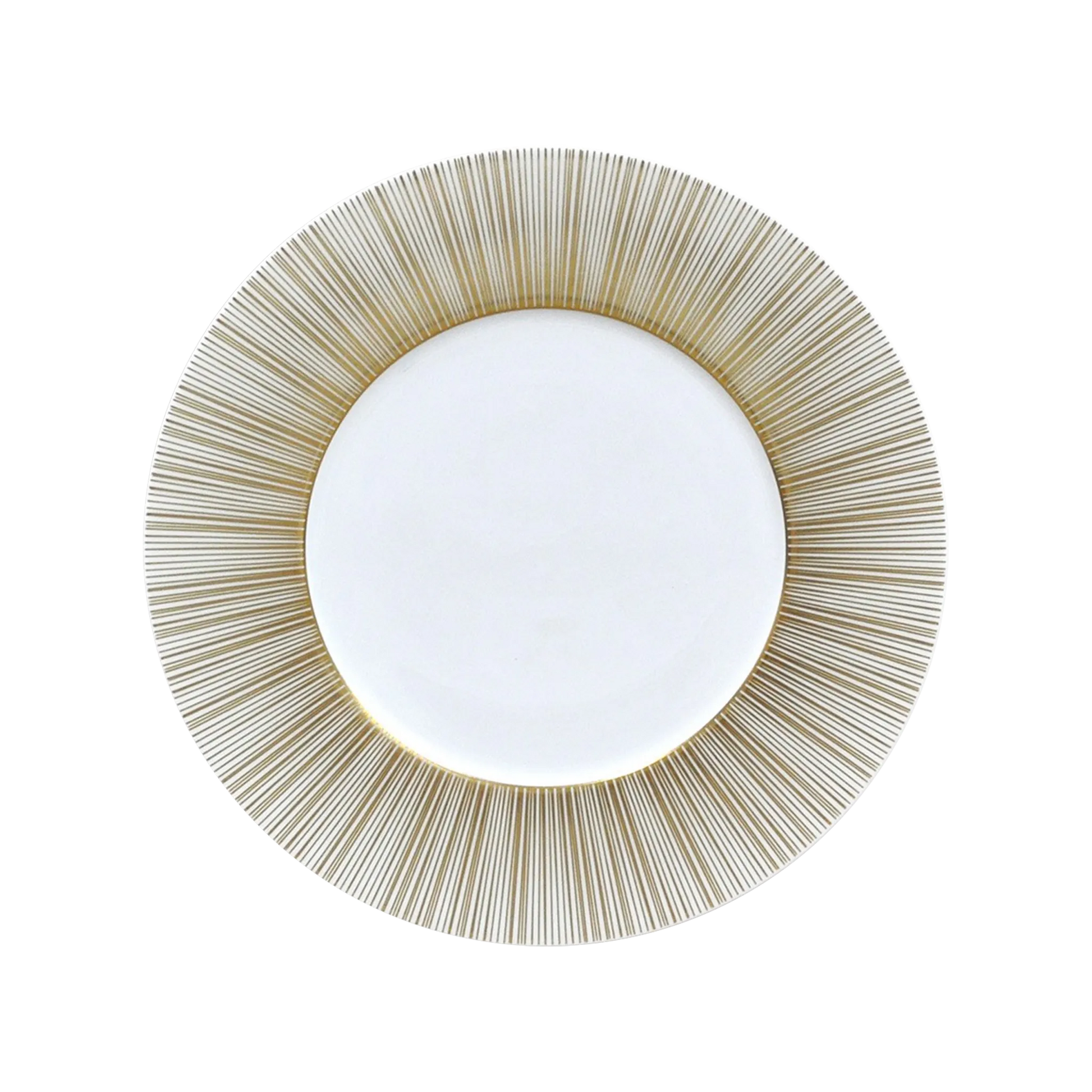 Vista frontal do Prato Sobremesa Sol.