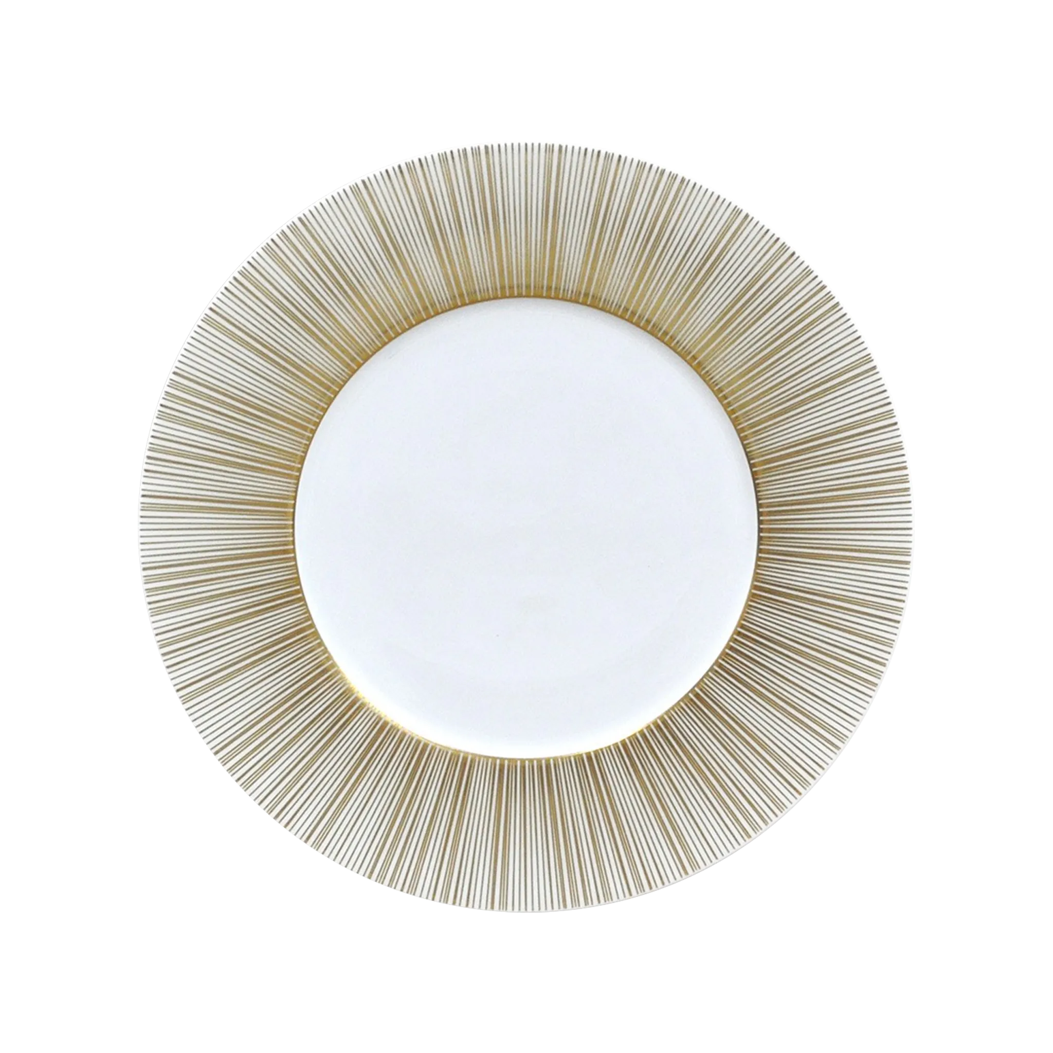 Vista frontal do Prato Sobremesa Sol.