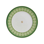 Prato Sobremesa Swarovski Verde.