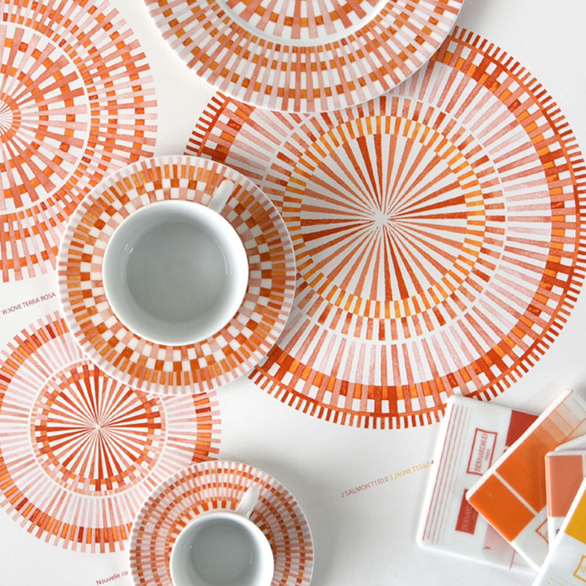 Itens da coleção Terra Rosa.