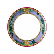 Vista frontal do Prato Sobremesa Versace Jungle.