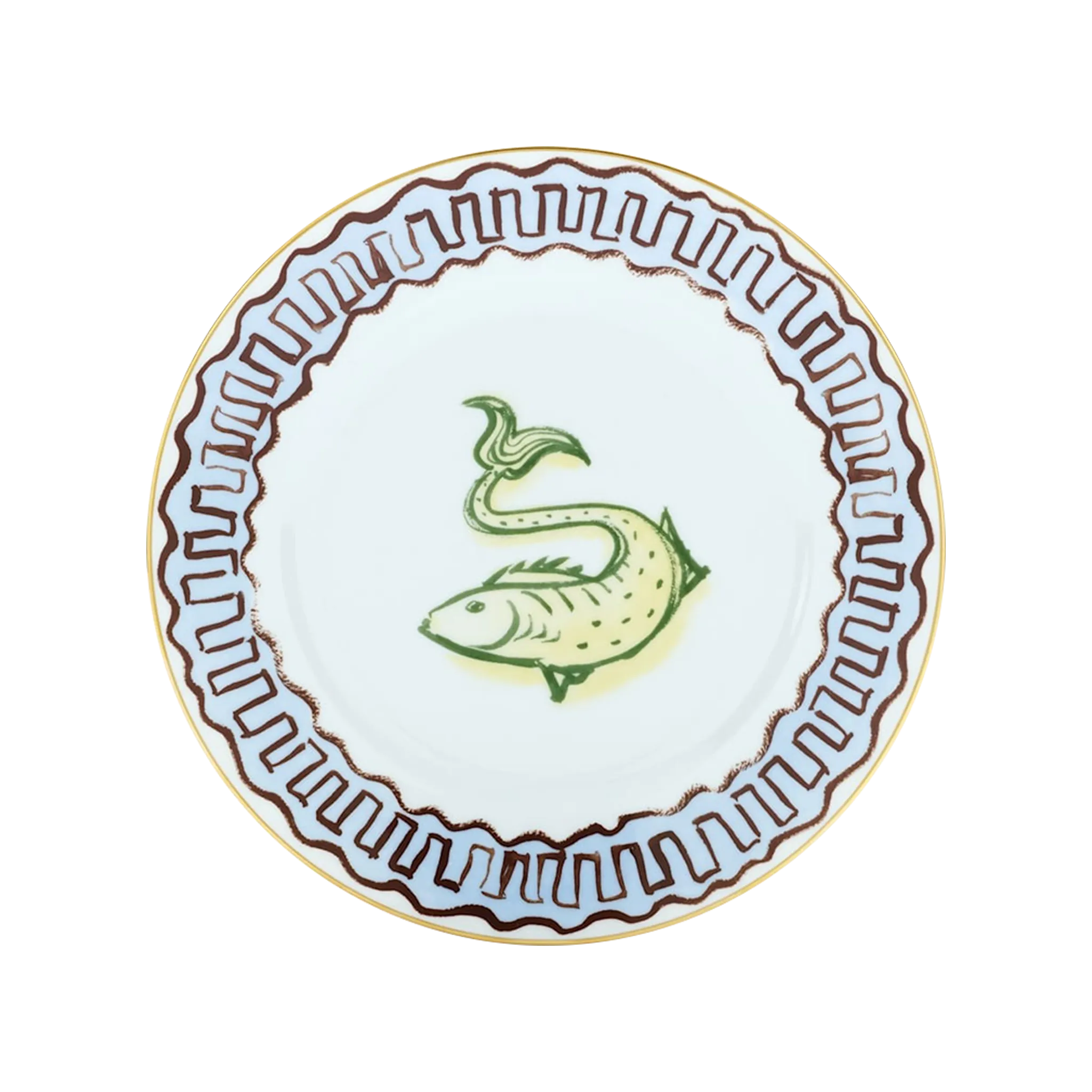 Prato Sobremesa Viaggio Di Nettuno Sky Blue.