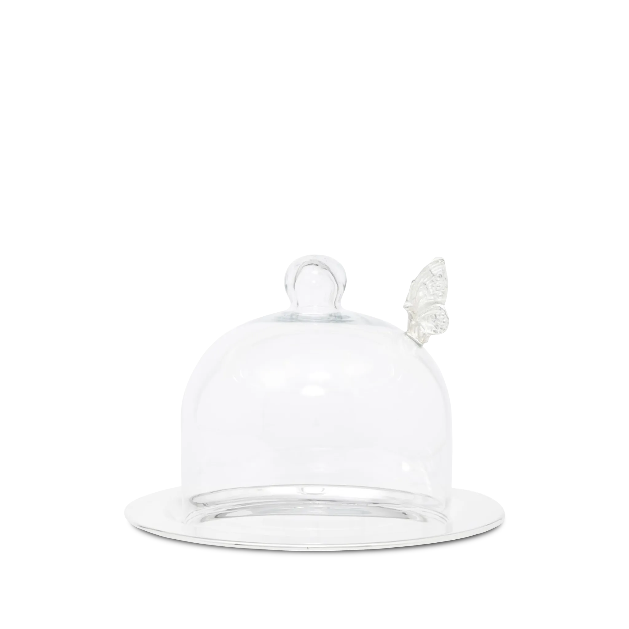 Queijeira com Cúpula Borboleta.