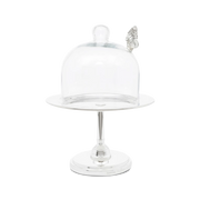 Queijeira com Pé e Cúpula Borboleta.