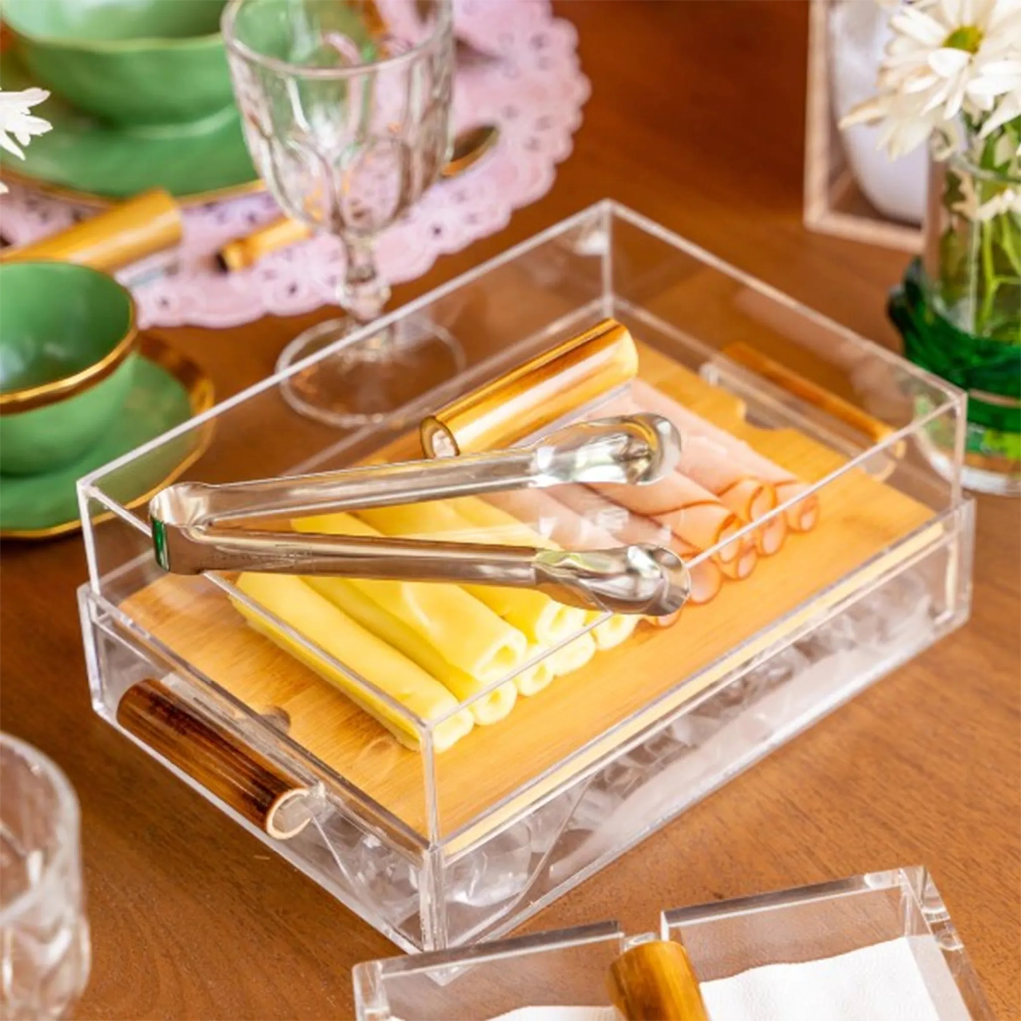 Resfriador de Frios Bambu ambientado.