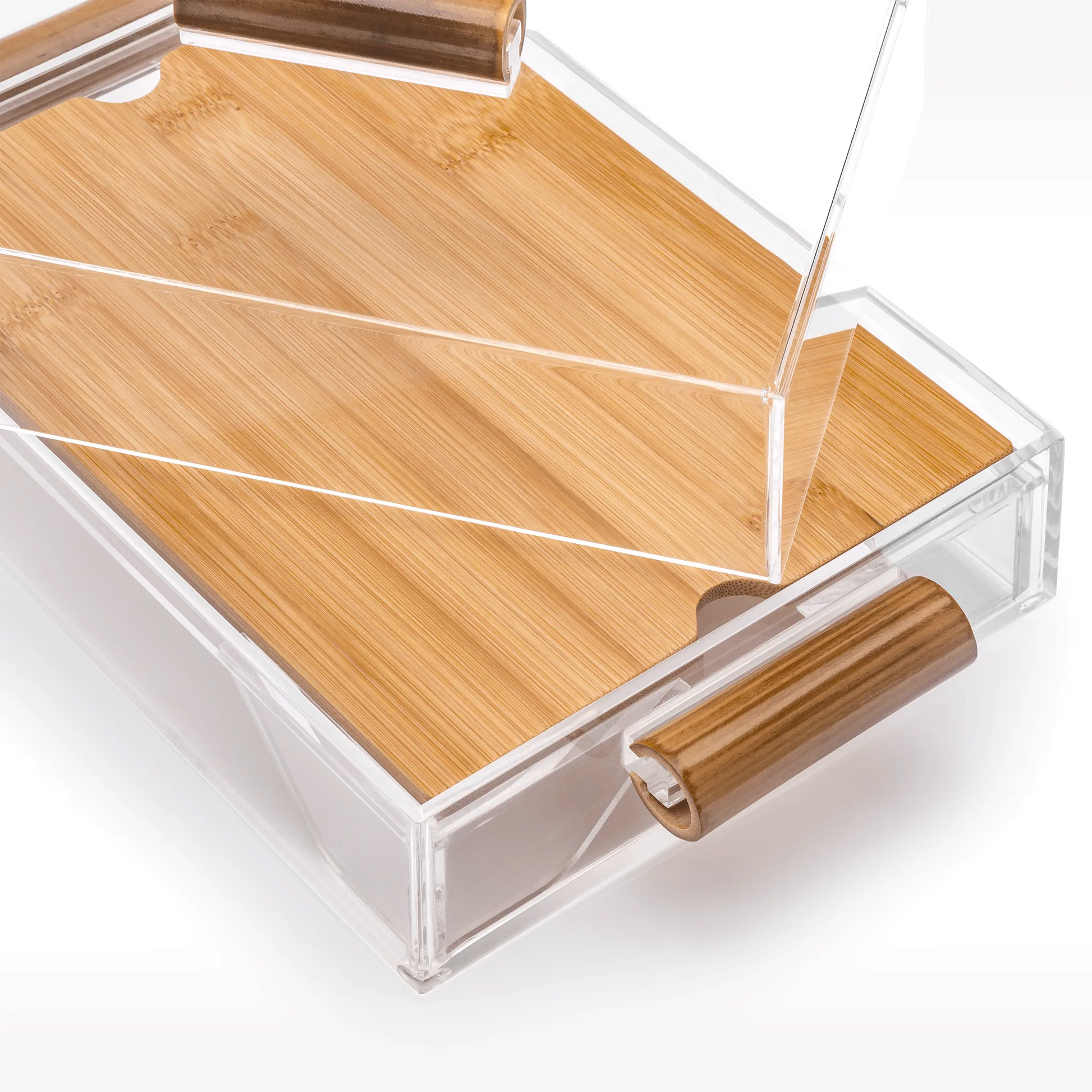 Resfriador de Frios Bambu aberto.