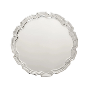 Salva Redonda Prata 20 cm.