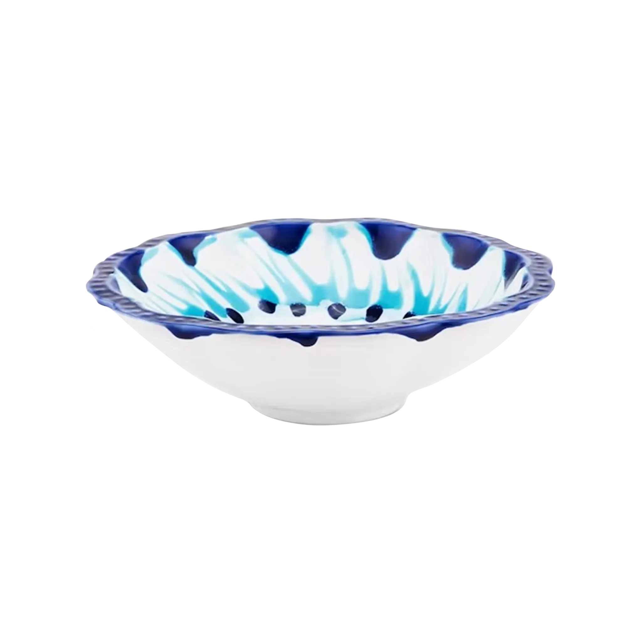 Set 2 Pratos Massa Alegria Azul Aquazzura.