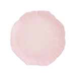 Vista frontal do Set 2 Pratos Rasos Blossom Rosa Aquazzura.