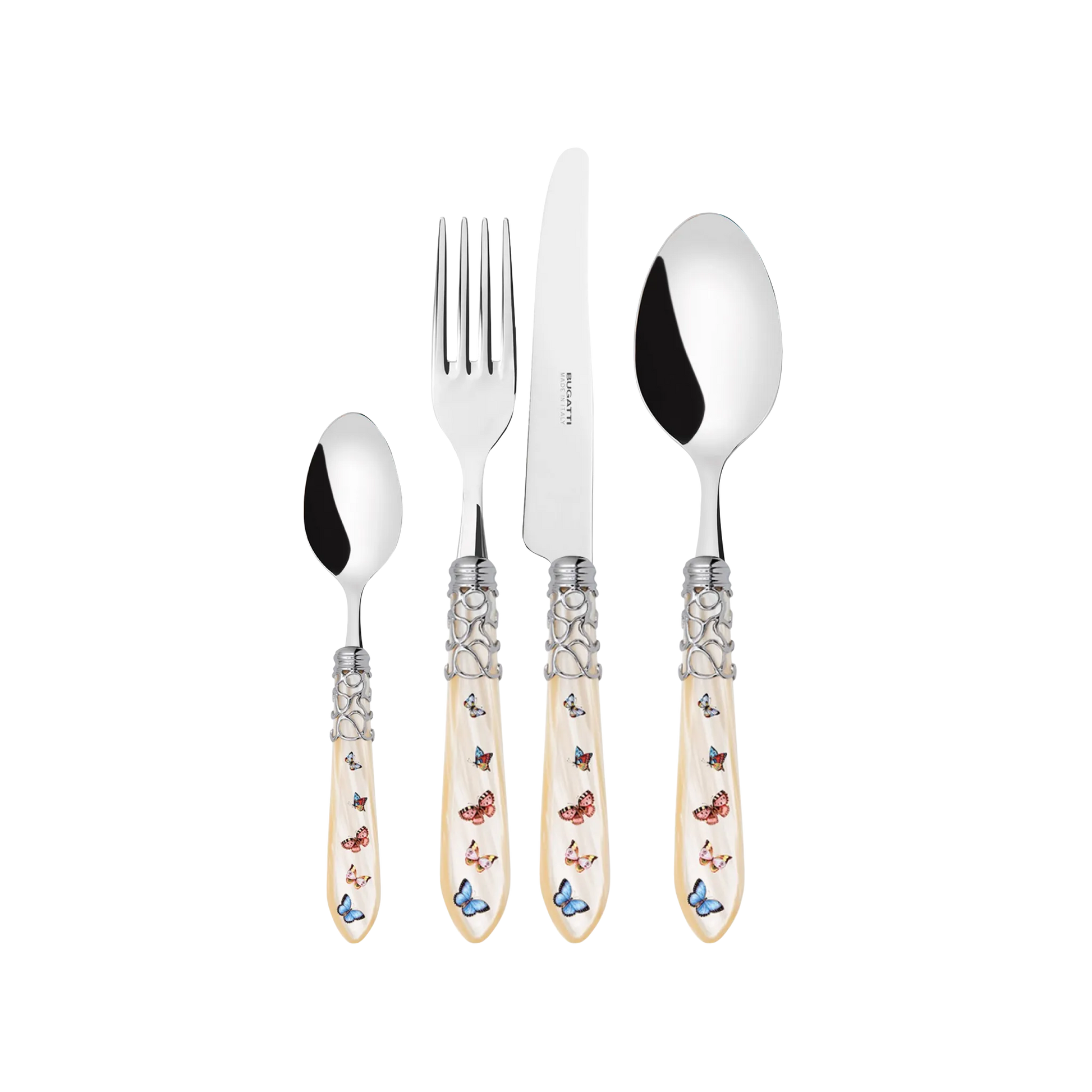Set Faqueiro Melodia Borboleta Bugatti Ivory.