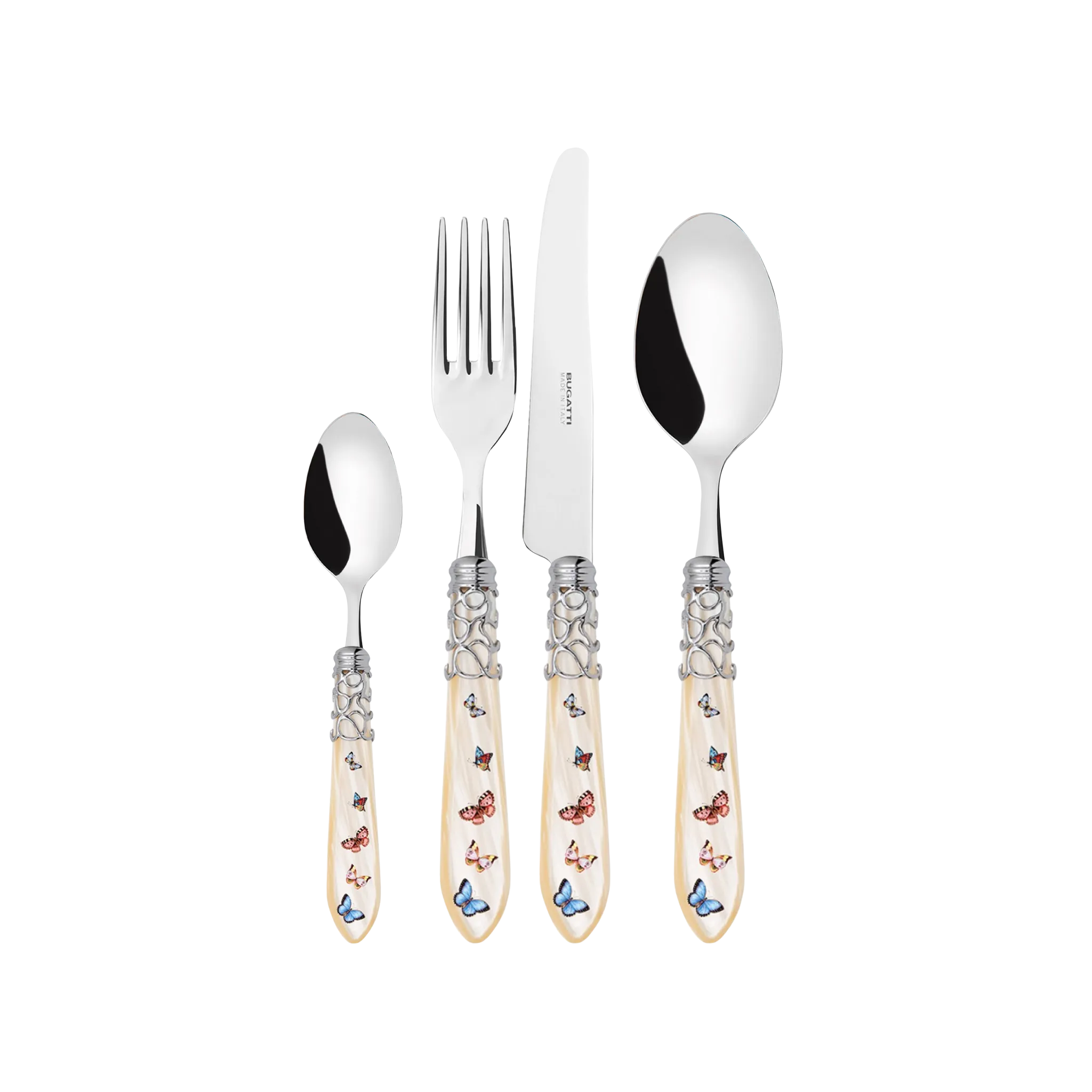 Set Faqueiro Melodia Borboleta Bugatti Ivory.
