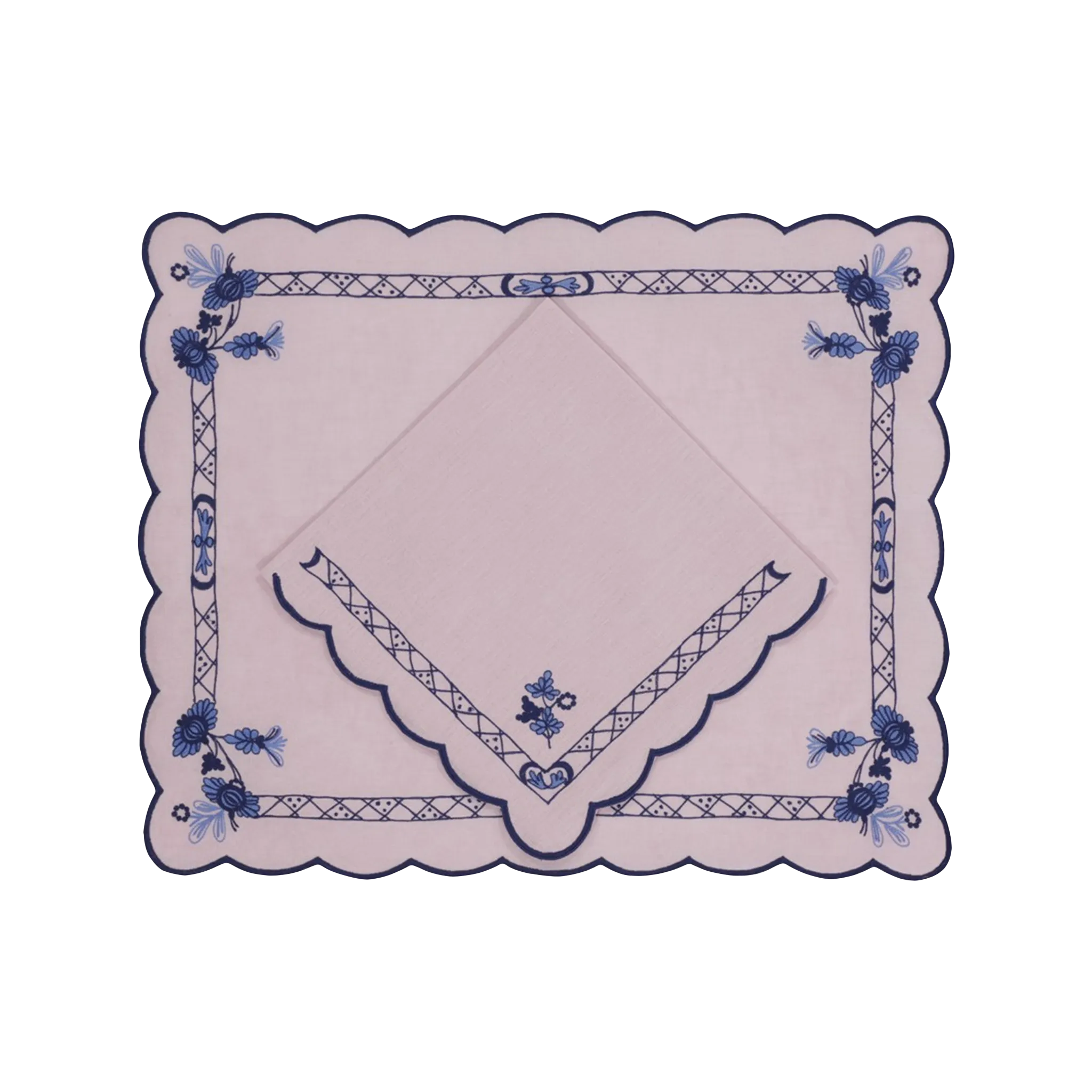 Set Jogo Americano e Guardanapo Azalea.