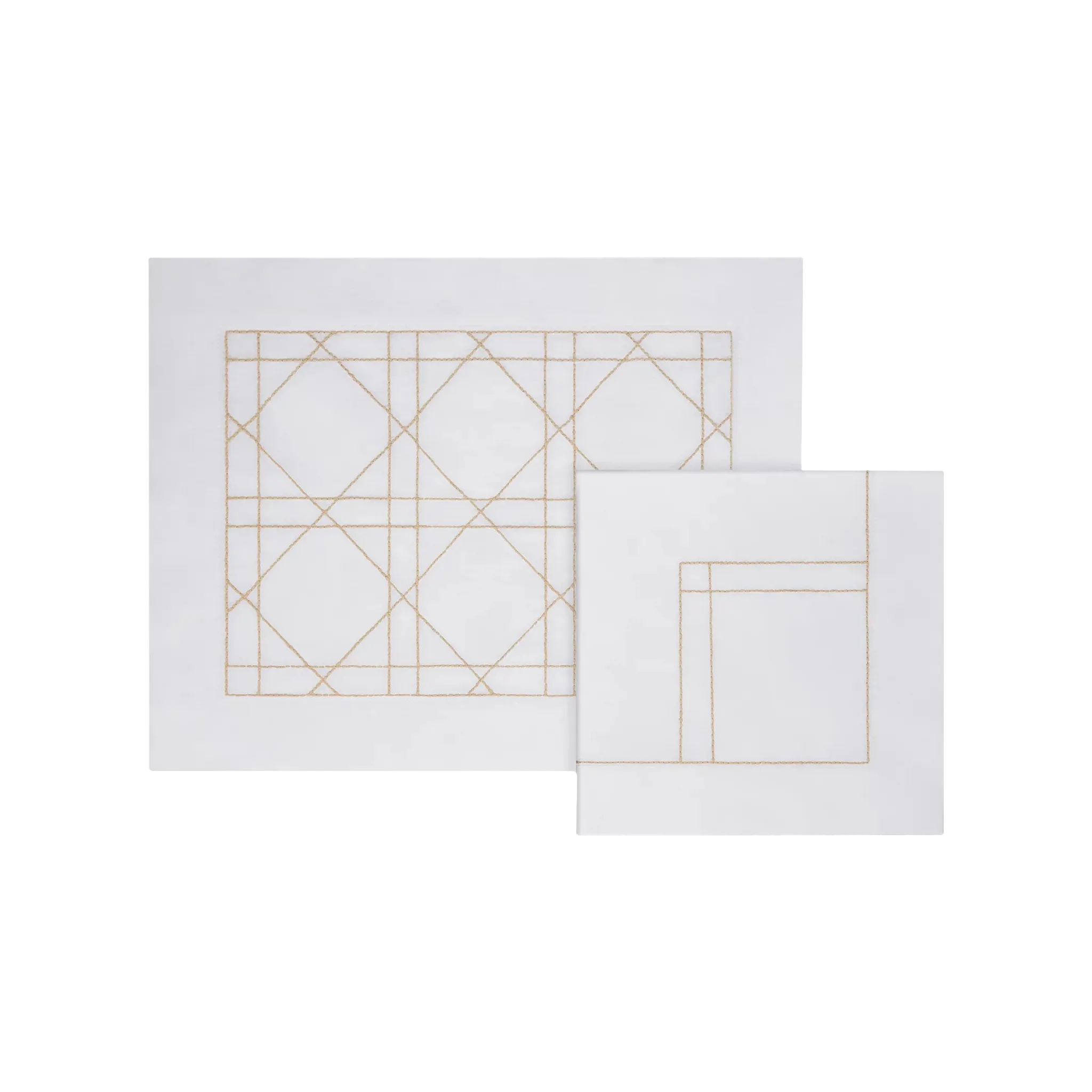 Set Jogo Americano e Guardanapo Cannage.