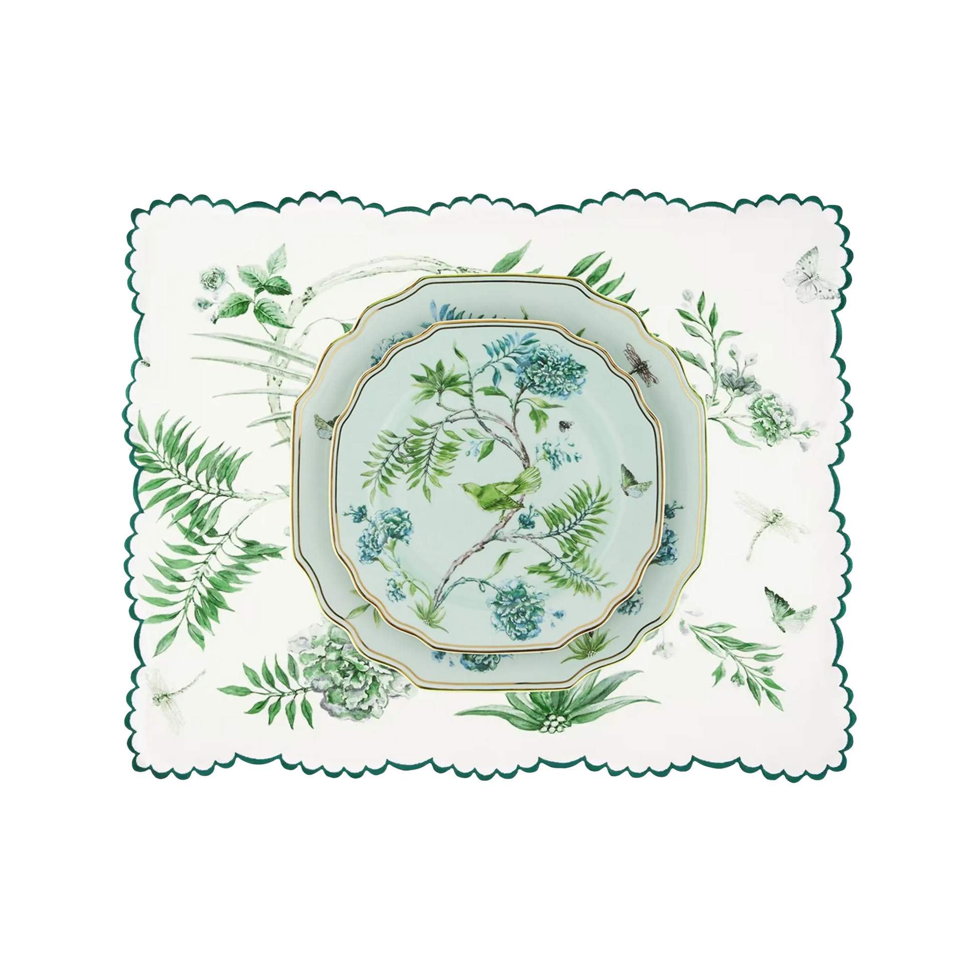 Set Jogo Americano Garden Aquazzura.