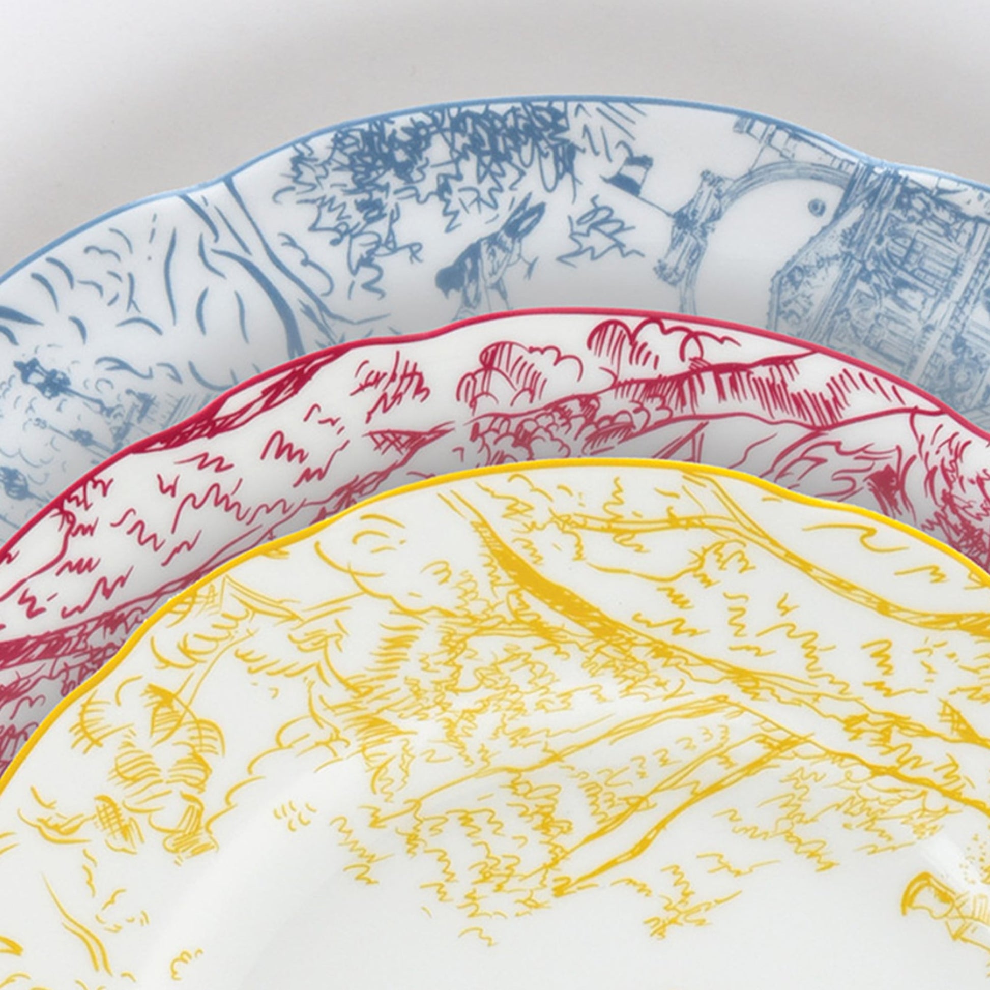 Detalhes do Set Prato Raso Tout Paris.