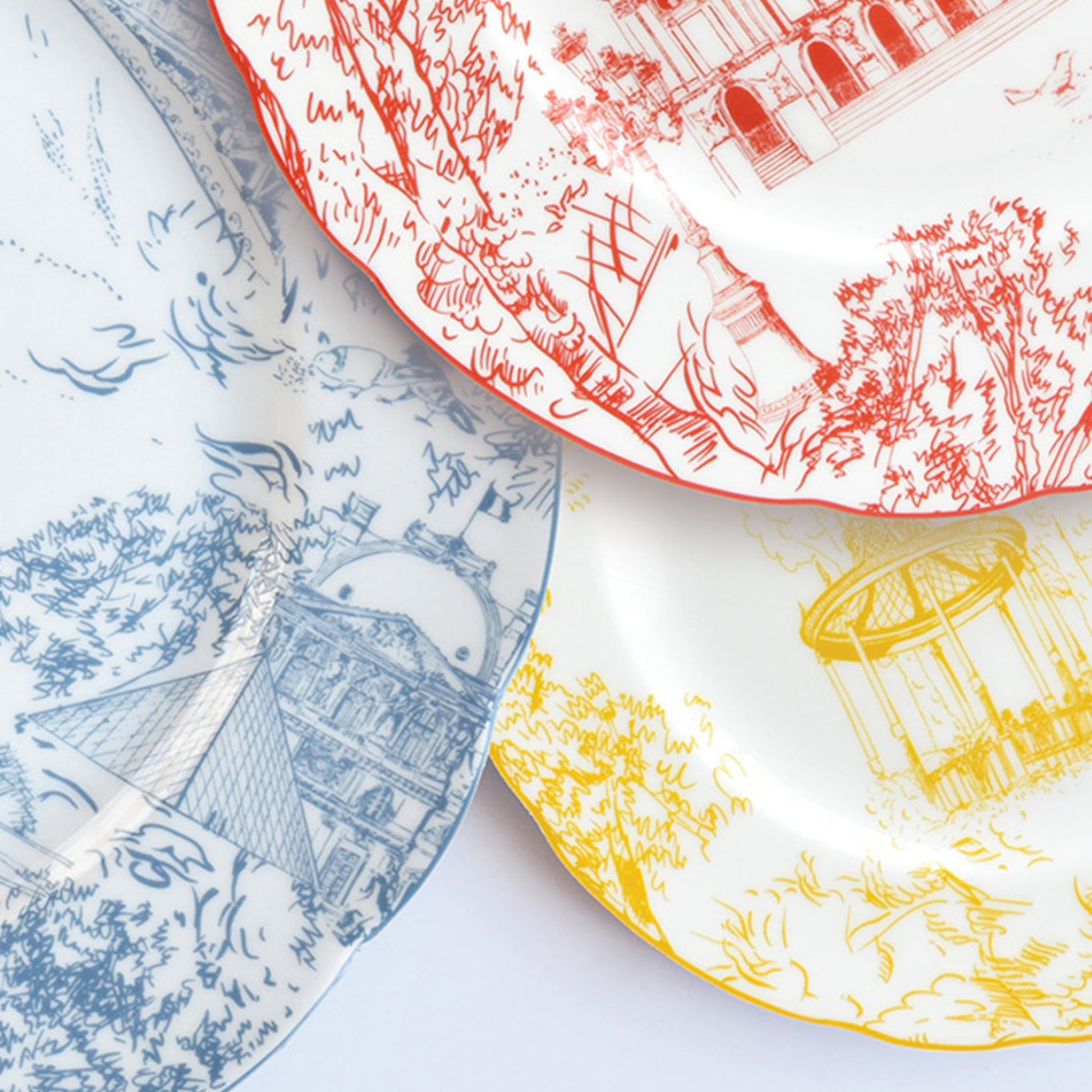 Detalhes do Set Prato Raso Tout Paris.