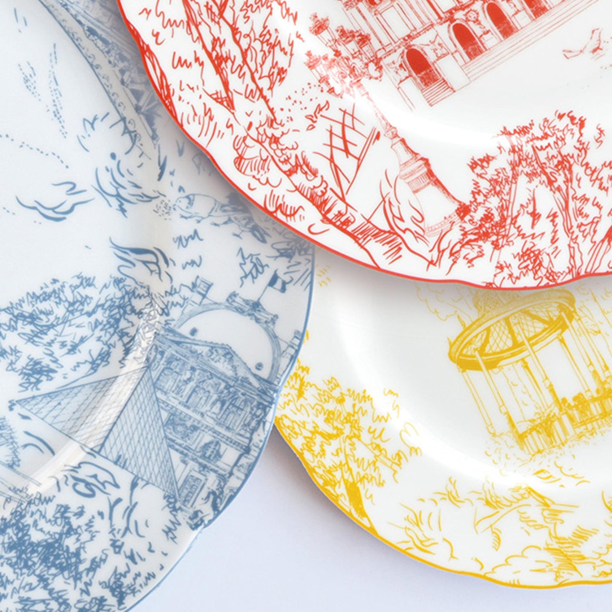 Detalhes do Set Prato Raso Tout Paris.