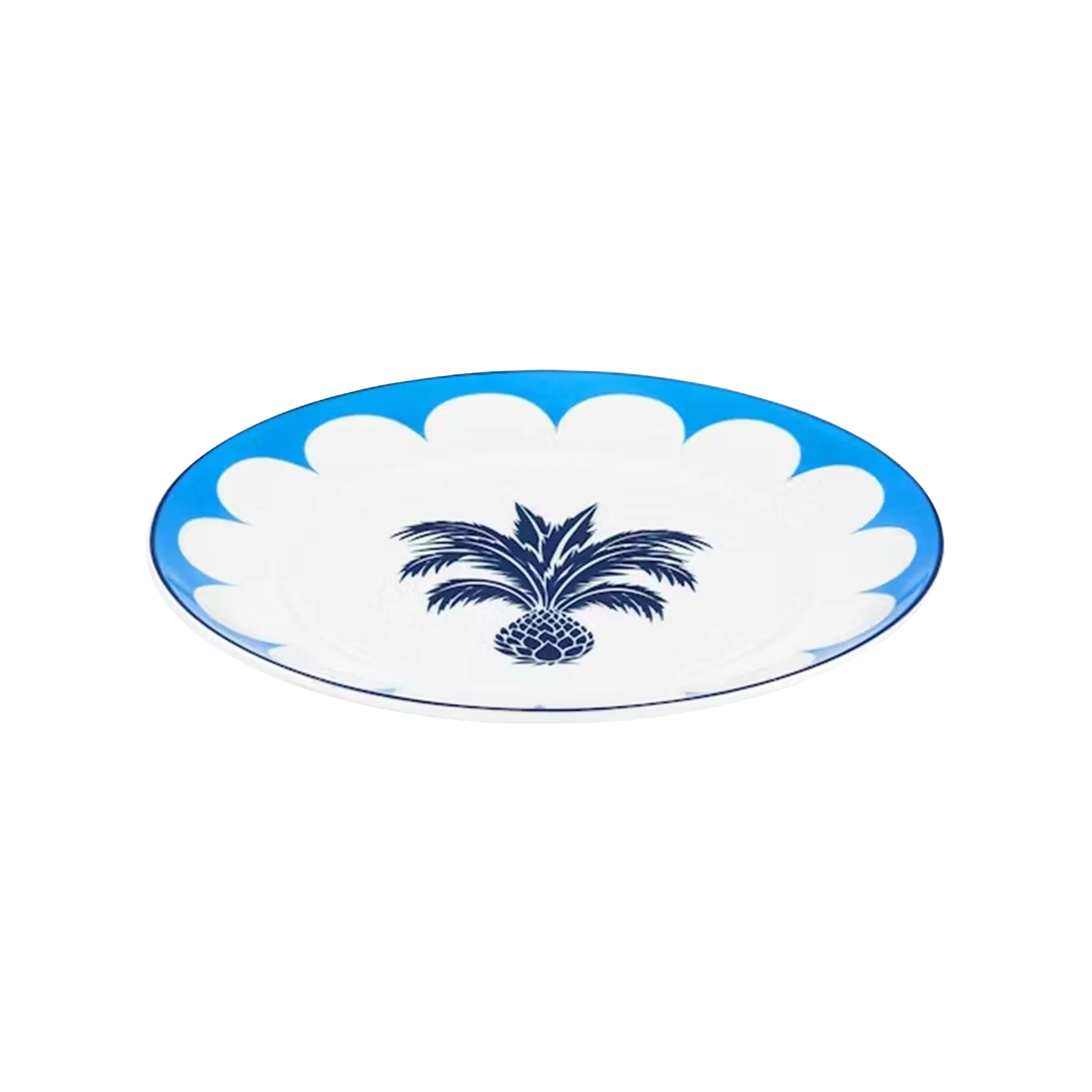 Set 2 Pratos Sobremesas Jaipur Azul Aquazzura.