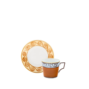 Set Xícara Café Viaggio Di Nettuno Terracota.