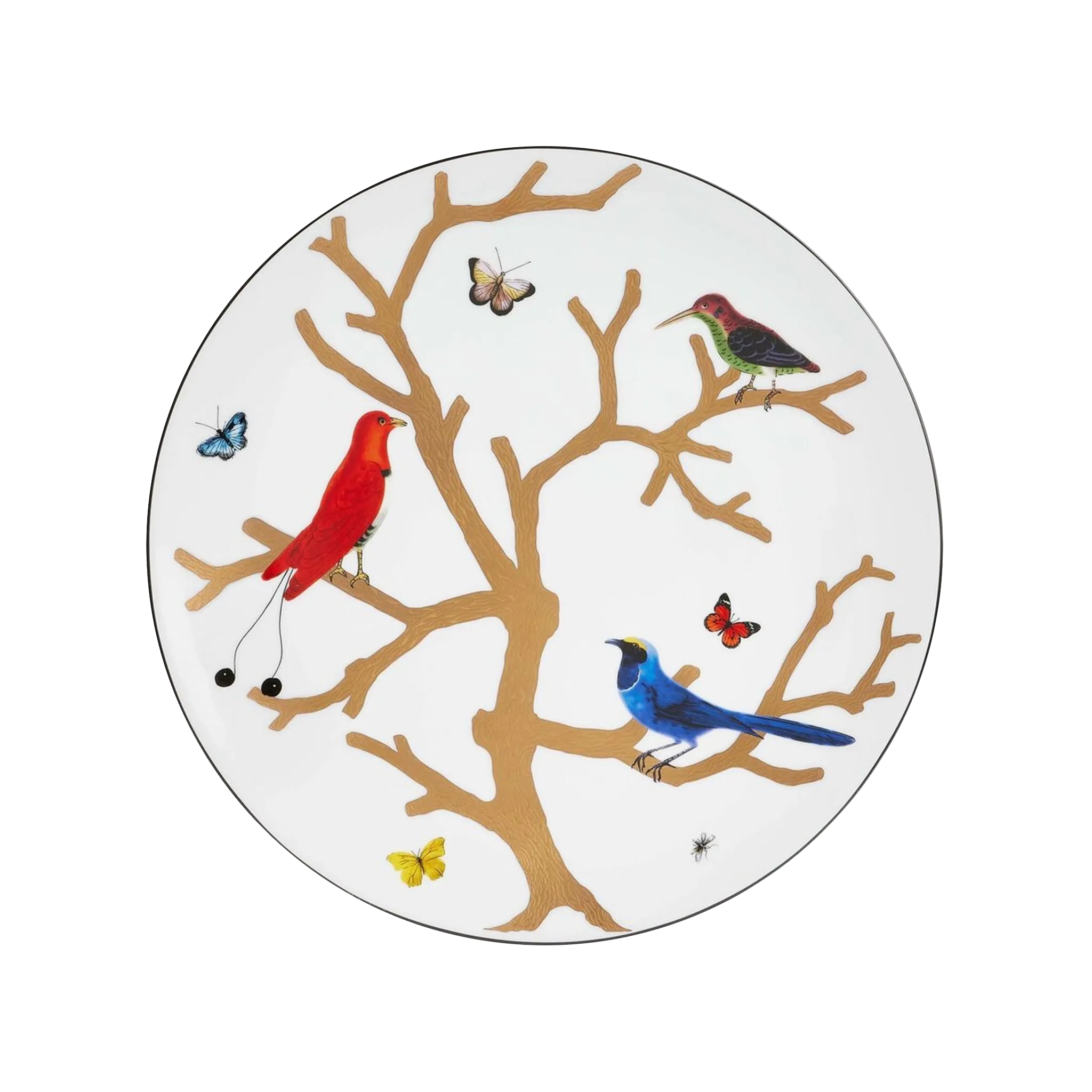 Sousplat Aux Oiseaux.