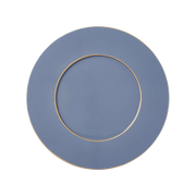 Vista frontal do Sousplat Azul.