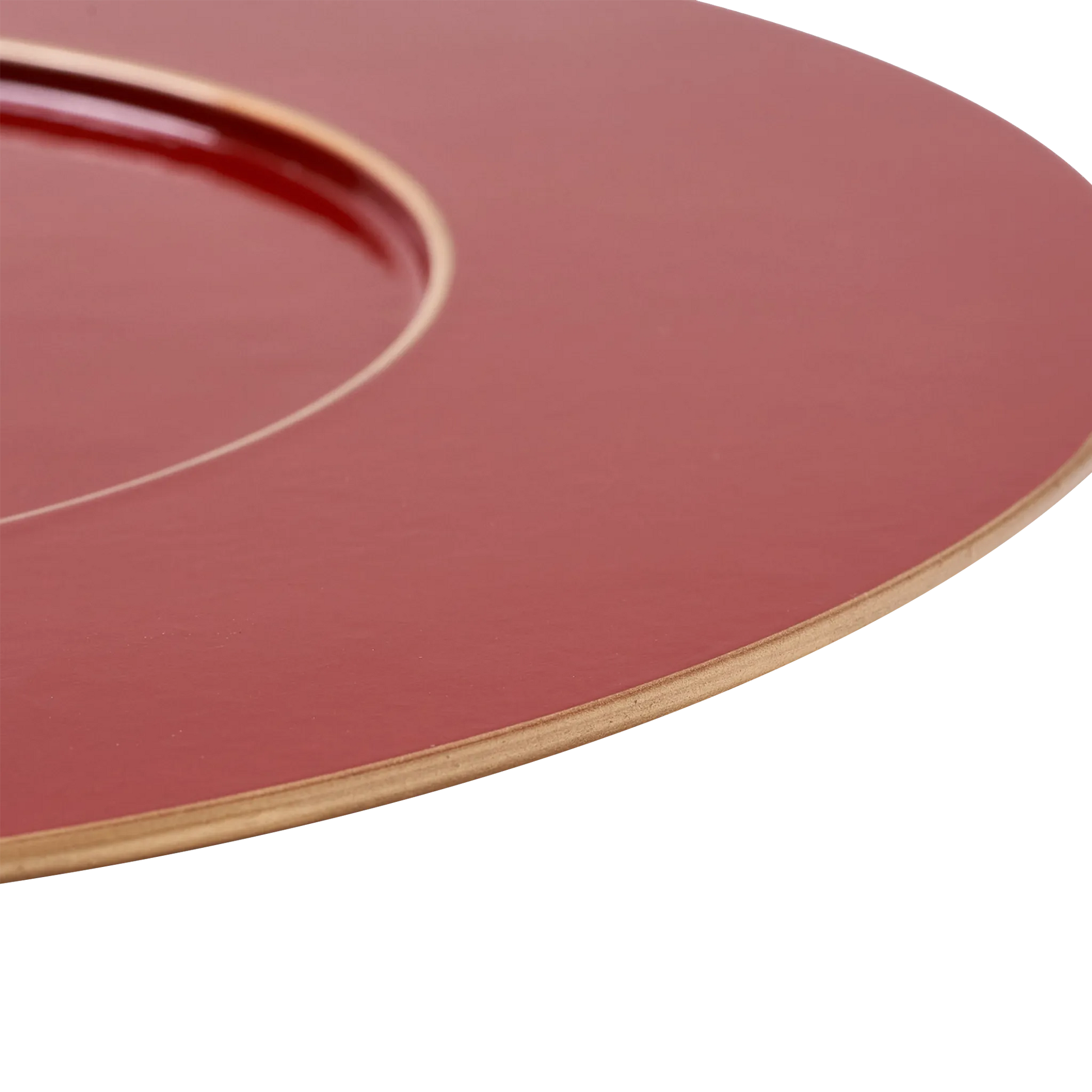 Detalhe do Sousplat Bordô.