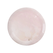 Sousplat Calcita Rosa.