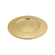 Sousplat Sarezzo Ouro.