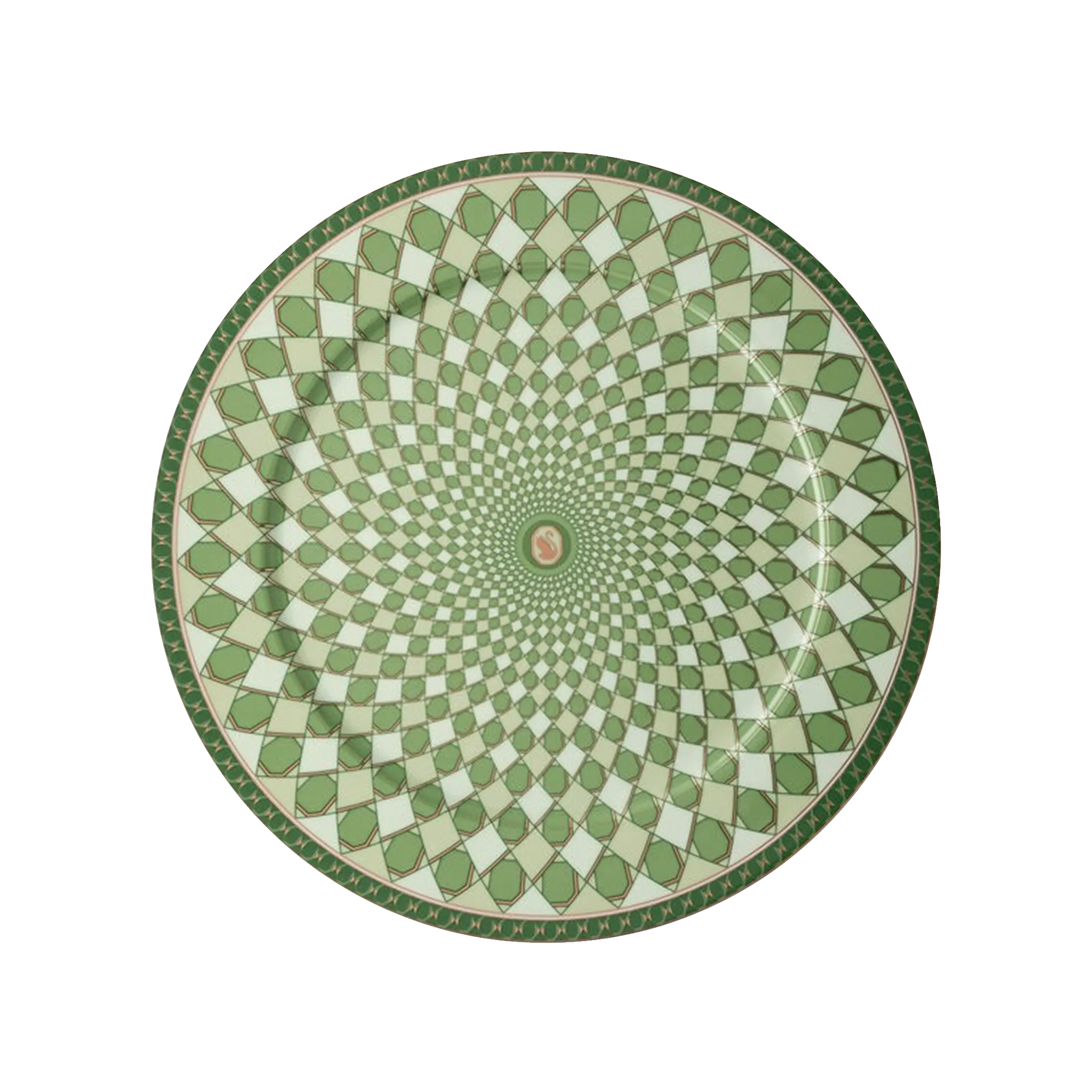 Sousplat Swarovski Verde.